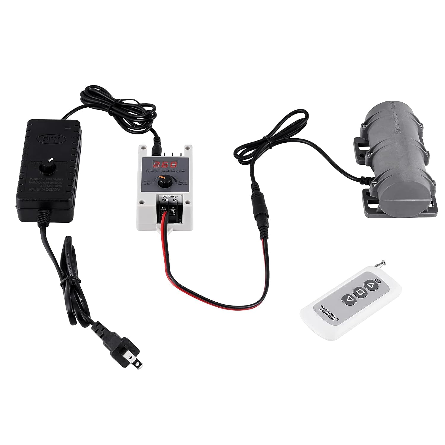Amazon.co.jp: 12V/24V DCモーター 3800rpm 強力振動工業用ミニ振動