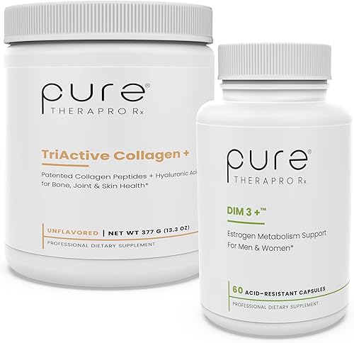 Pure Therapro Rx Paquete de hormonas, cabello, piel y uñas saludables