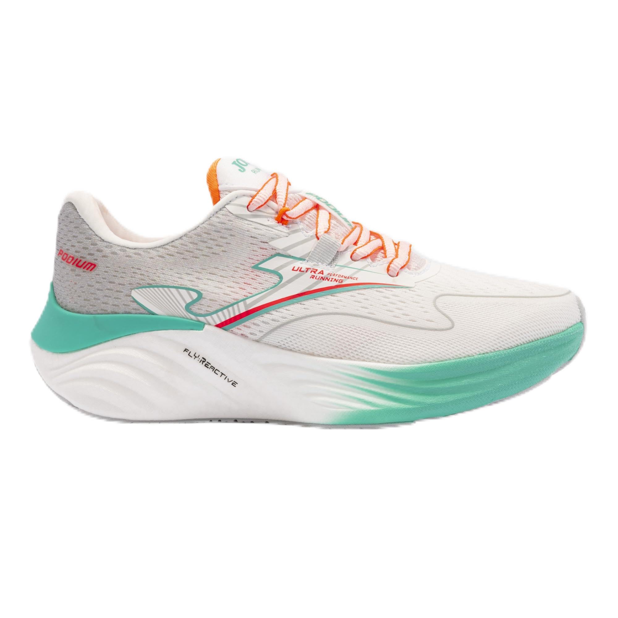 Joma Damen Podium Lady Serie Sneaker, weiß, 37 EU