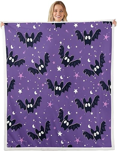 Miniatura 10 de Manfei Manta metálica de Halloween con diseño de araña robótica metálica para decoración de habitación de niños, manta de tela de araña para sofá