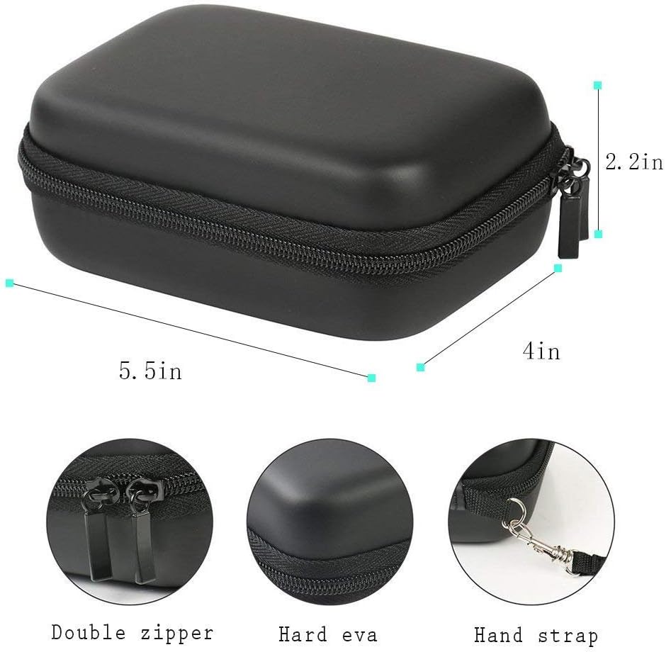 Katia Hard Case Compatible for HP Sprocket Portable Photo Printer. Hp Sprocket Case, Also fits Polaroid Zip Mobile Printer/Zink Zero Ink Printing Technology/Polaroid Snap Instant Digital Camera