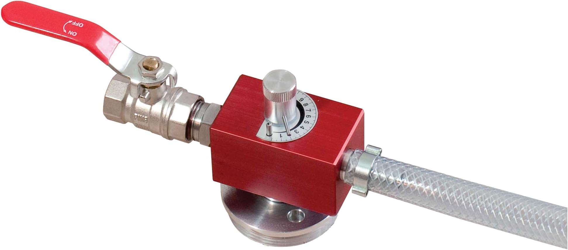 GROZ Coolant Mixer with Mixing Ratio Control Knob| Ideal for uniform blending of metal cutting fluids, coolants etc. with water| Portable Design| Maintenance Free |Mixing Ratio: 0 to 9%| CMX/3