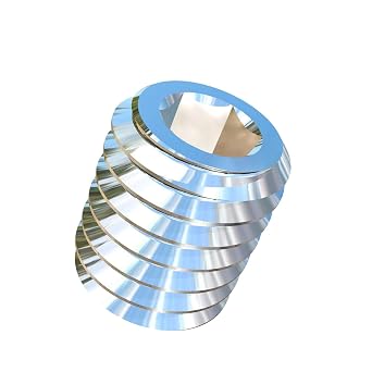 0005620, Pack of 5 #10-32 X 1/4 inch UNF Titanium Set Screw, Socket Drive with Cup Point, Grade 5 Ti-6Al-4V