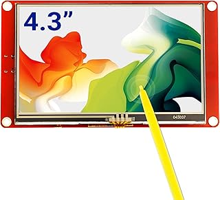 ELECROW ESP32 Touchscreen Monitor 4.3 Inch TFT LCD Touch Screen 480x272 SPI NV3047 HMI Display ESP32-S3-WROOM