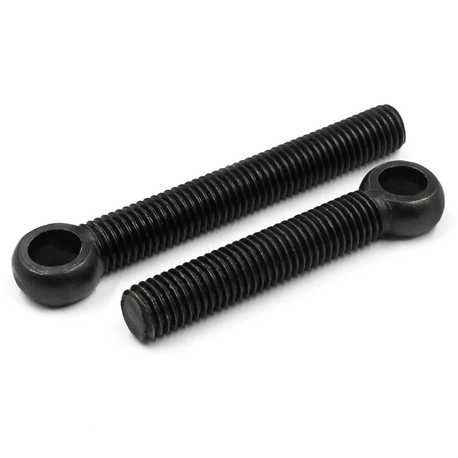 Cancamos Metalicos Pernos de ojo de acero al carbono M6 M8 M10 M12 Perno de enlace de anillo Slip-Kot(110mm,M10 (5pcs))