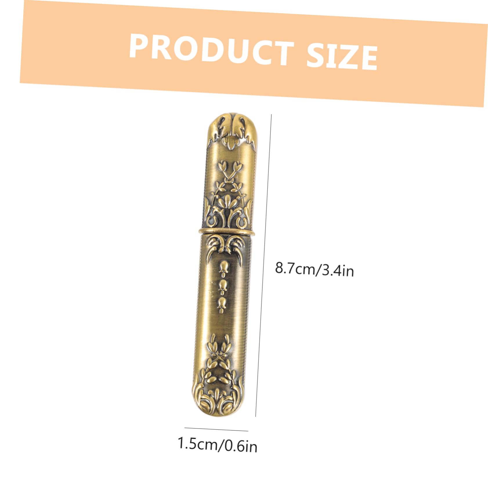 IWOWHERO Embroidery Needle Case Zinc Alloy Needle Storage Portable Sewing Needleminder