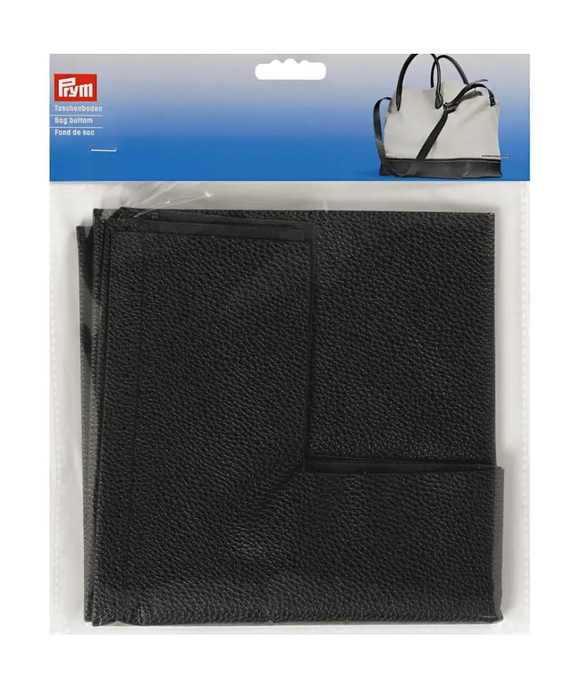 Prym Bag Bottom similicuir marron foncé fond de sac rectangulaire 50x21x8 cm pour mercerie