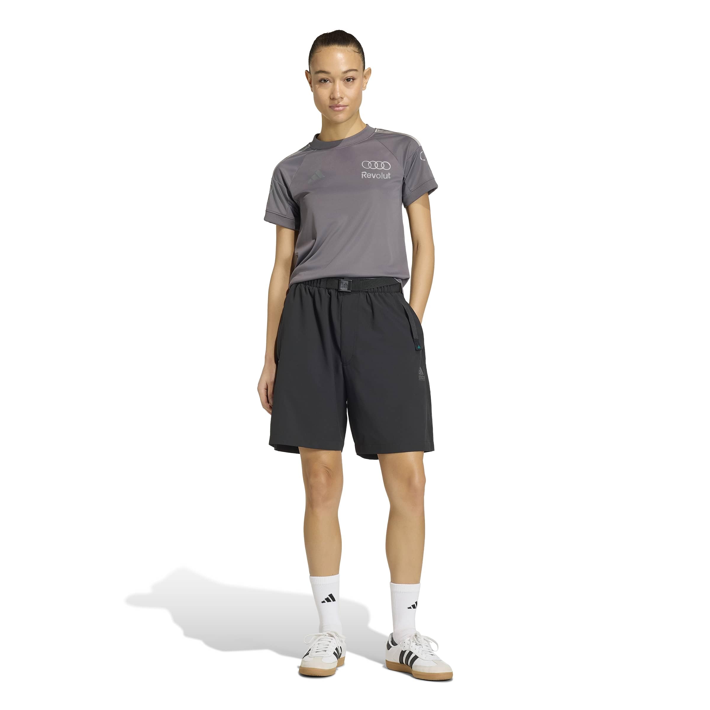 adidas Women's Camiseta Audi REVOLUT F1 Team Manga Corta Driver RÉPLICA