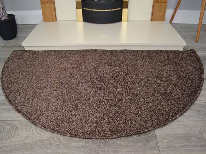 RSM RUGS Half Moon Semi Circle Floor Rugs Rug Carpet Mat Cheap (Dark ...
