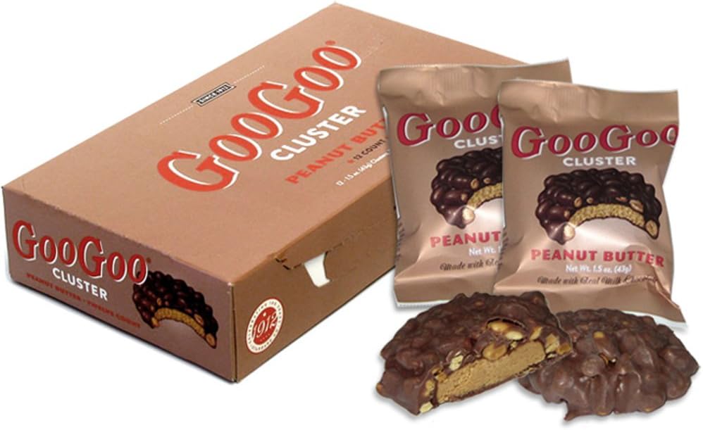 Goo Goo Clusters Peanut Butter Candy Bar - 12 Count Case