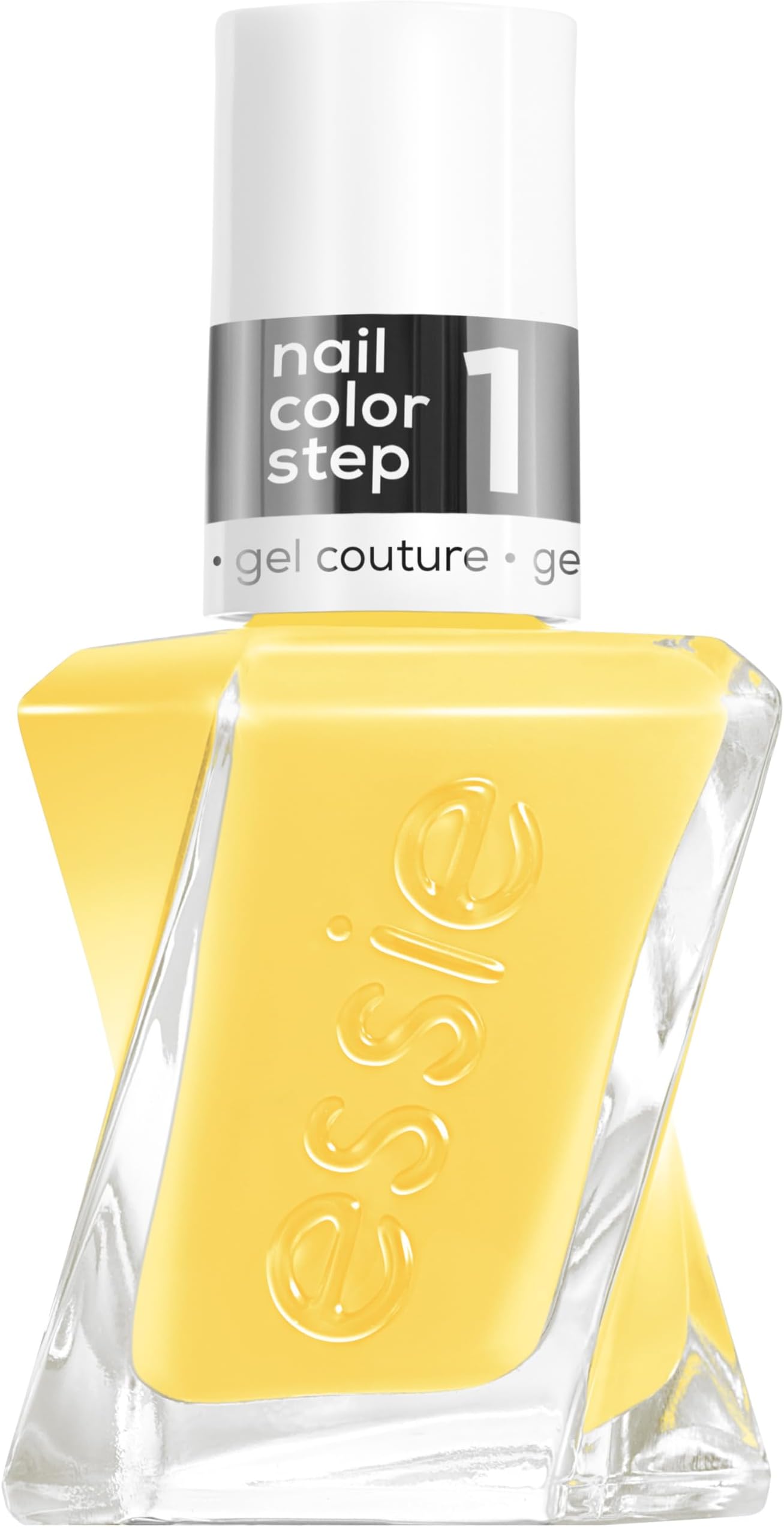Gel Couture Nail Polish, Long Lasting Yellow Nail Polish, Vegan, Rev It Up, 0.46 fl oz
