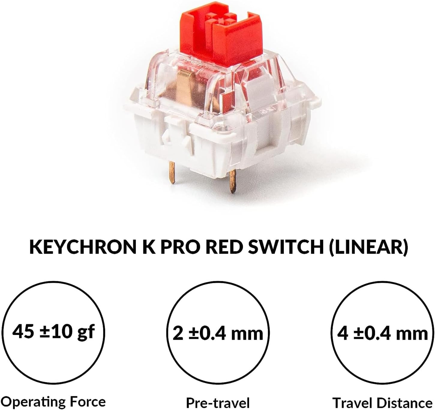 Keychron K Pro Red Switch specifications