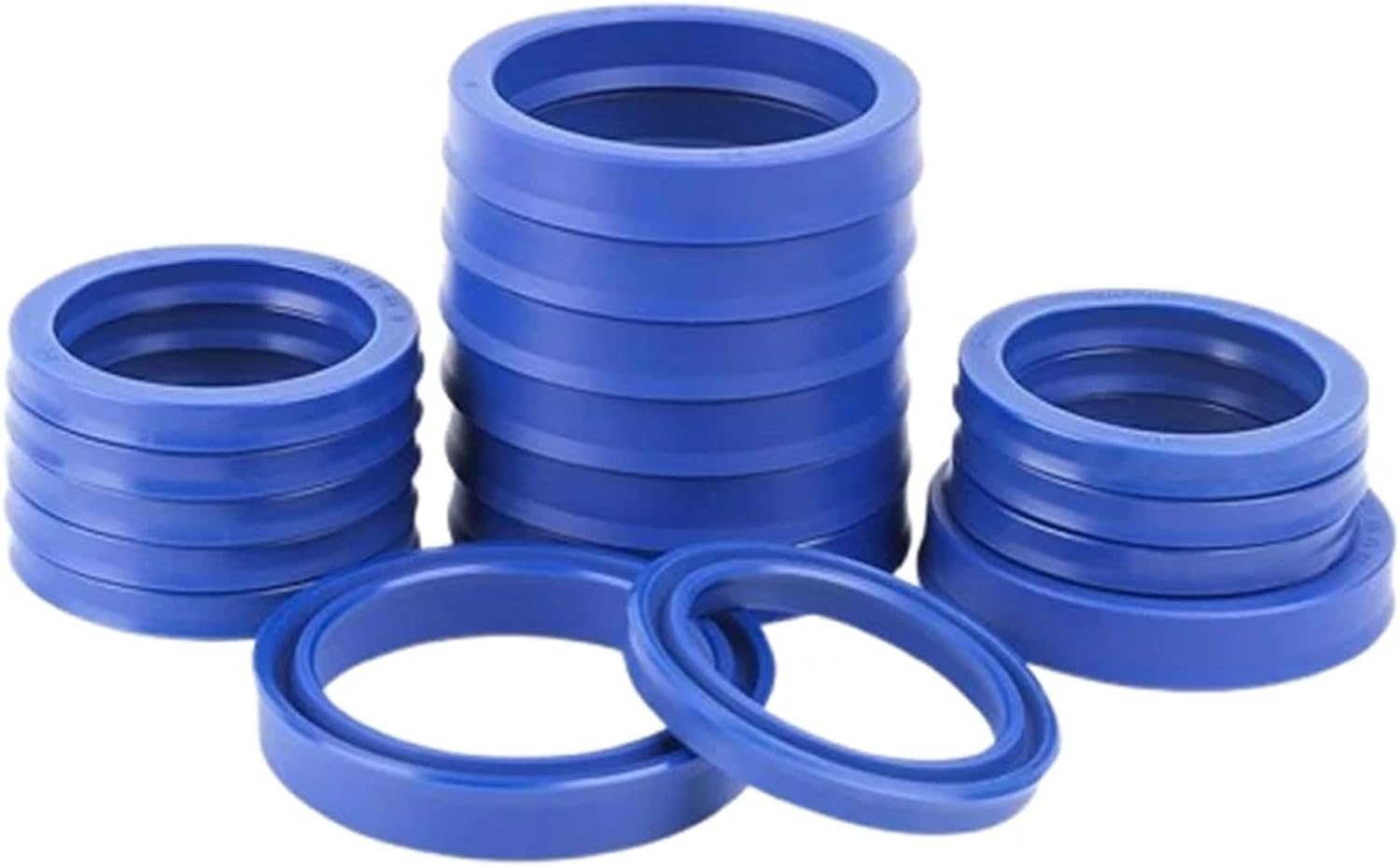 UN,ID 8/9/10/12/14/15/16-19MM,UN Radial Shaft Hydraulic Seal,Polyurethane Piston Shaft Piston Rod PU Single Lip U Cup Oil Seal(8x16x8(5pcs))