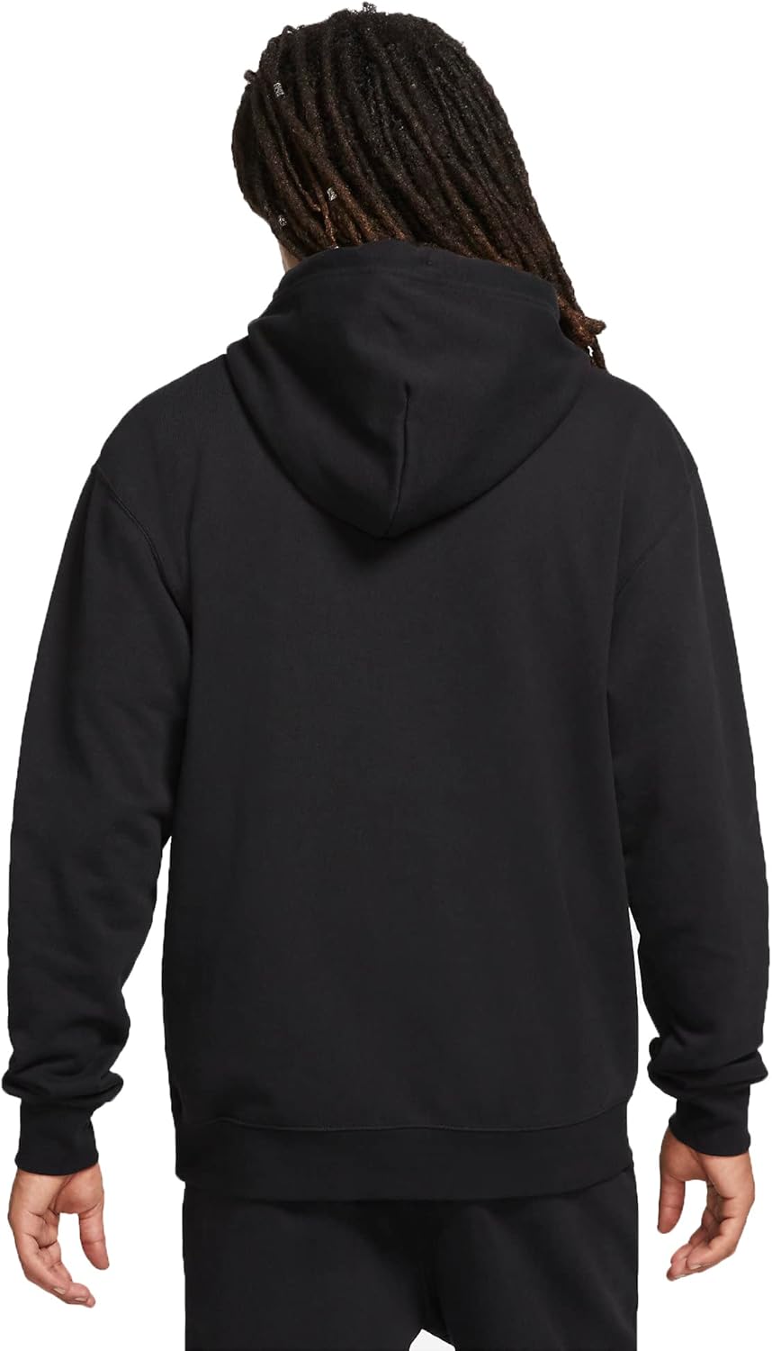 Nike Jordan Flight Fleece Men's Washed Pullover Hoodie (as1, alpha, x_l, regular, regular, Black) - Image 2