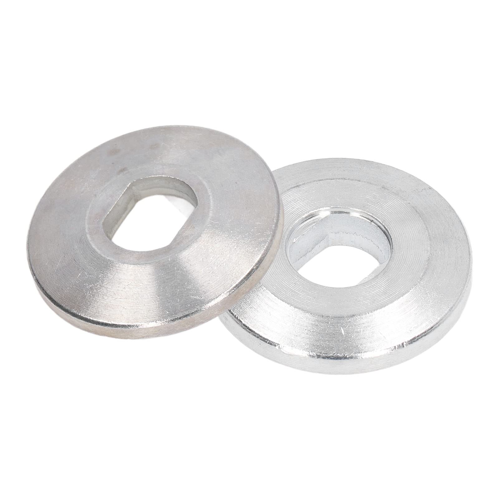 Outer Clamp Washer Pressure Plate Bearing Block 2Pcs Cutting Machine Pressure Plate Cemented Carbide Bearing Block Miter Saw Arbor Bushings for 10in Aluminum Mitre Saw