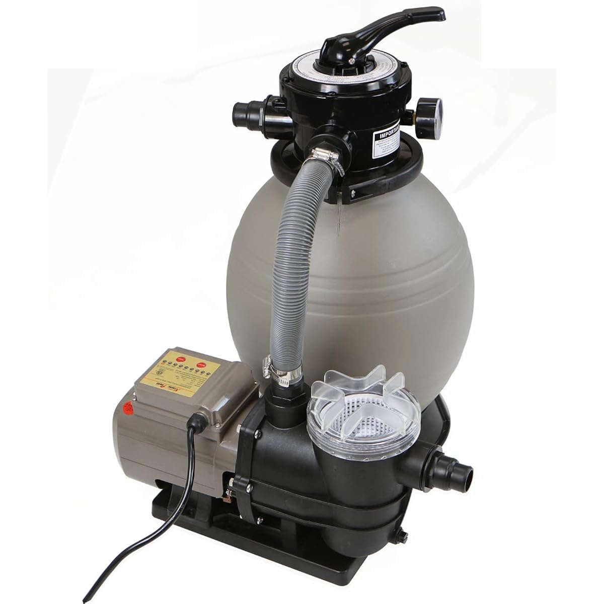 XtremepowerUS 13" Sand Filter 3/4HP Pool Pump - Thumbnail 5