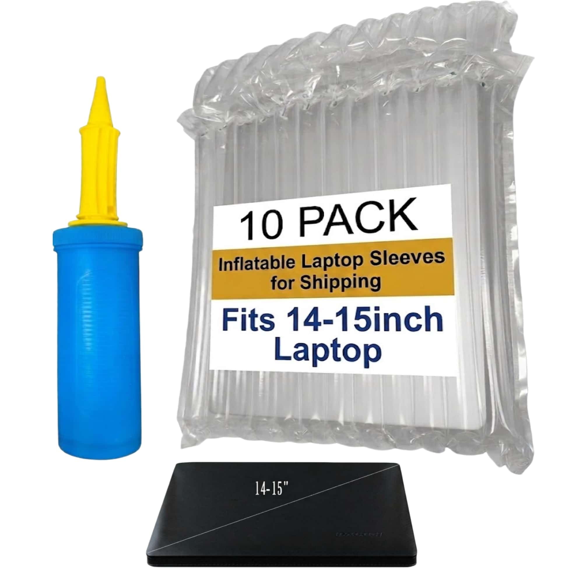 Bolsas inflables para laptop de 14 y 15 pulgadas que evitan roturas en cajas de envío