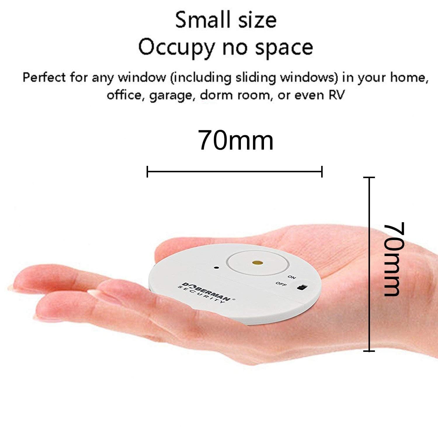 WER Doberman Security, Fensteralarm, Mit 100-dB-Ala Produktbild-Vorschau 10