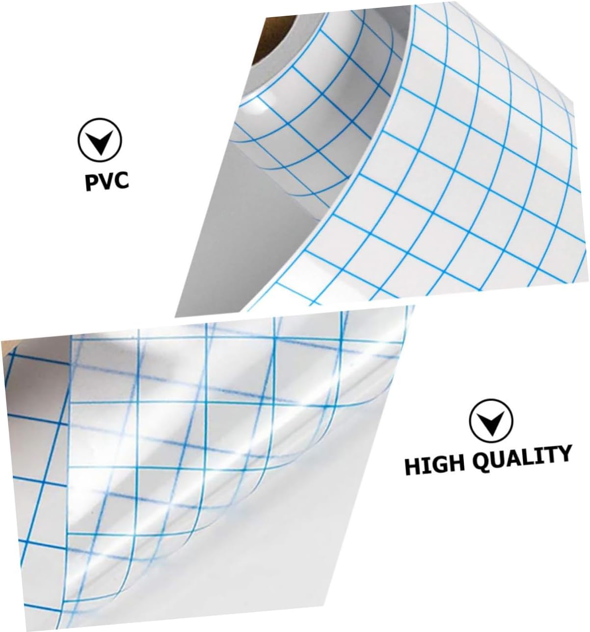 Lurrose 6pcs DIY Cloth Film Vinyl Transfer Film Adhesive Vinyl Tape Alignment Grid Easy to Use Sticker Transfer for Signs