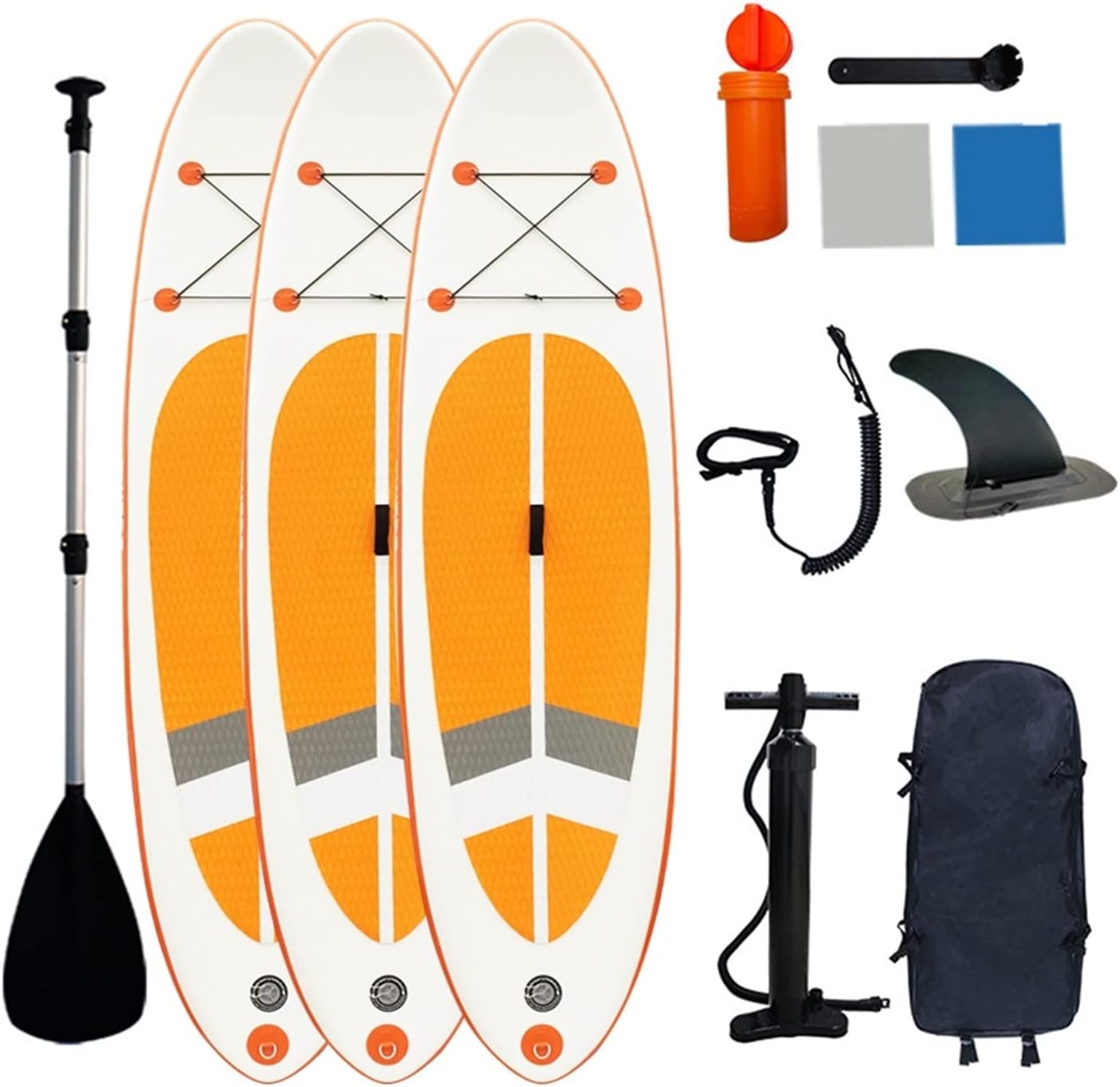Inflatable Stand Up Paddle Board SUP Board Inflatable Paddle Boards 335cm Stand up Paddle Board for Adults/Childs 81cm Widened Water Sport Surfing Surfboard
