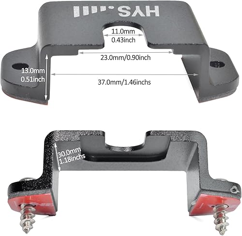 Miniatura 7 de HYS Universal Ham CB RadioAll HT Percha de micrófono con clip para cinturónperilla redonda universal, walkie talkiesradio marina, soporte de clip