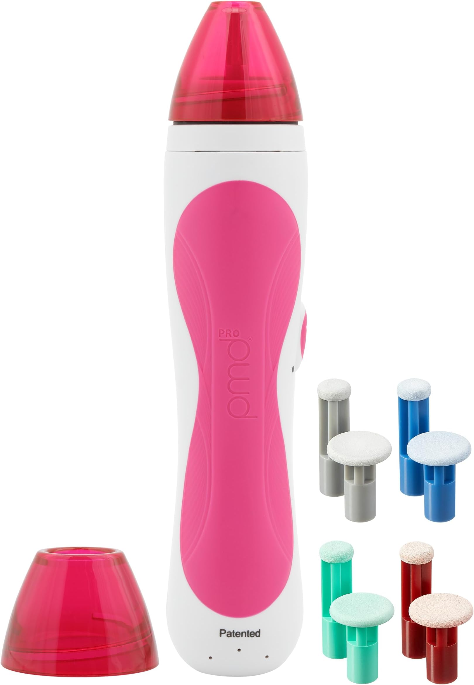 PMD Beauty Personal Microderm Pro - At-Home Use, Facial Exfoliator Tool, Microdermabrasion Machine Kit for Face and Body Skincare