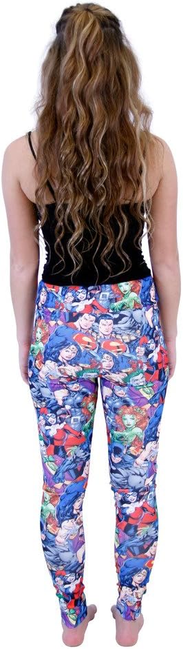 Justice League Mob Scene Leggings