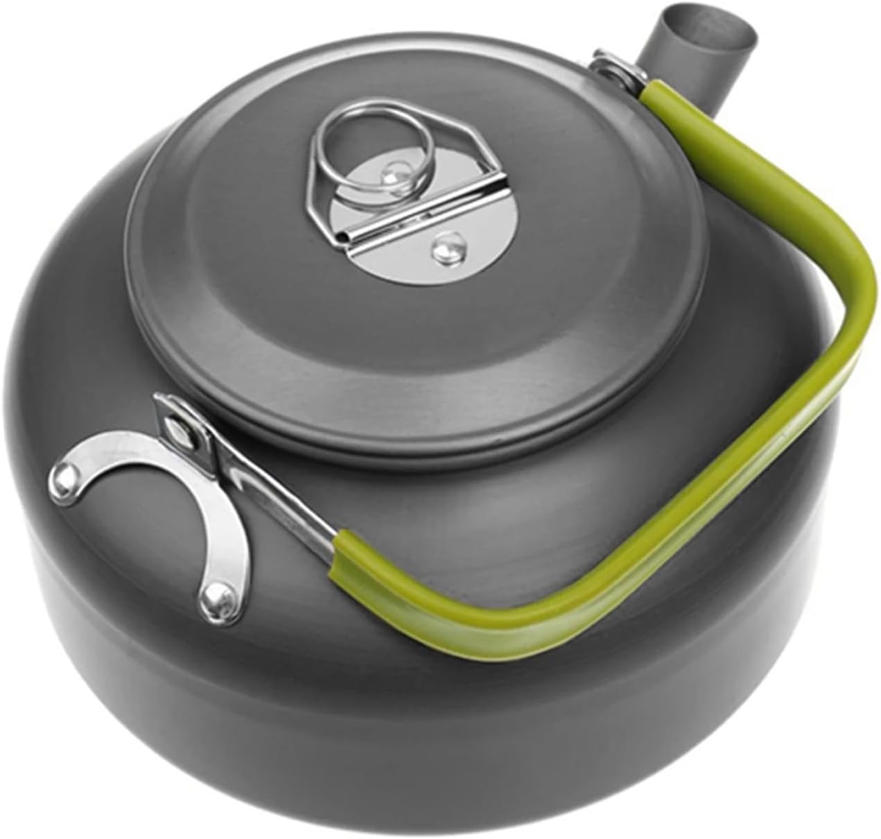 1PCS 0.8L/1.2L/1.8L Outdoor Camping Kettle Aluminum Tea Coffee Pot with Carry Bag(1.8L)
