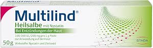 Onguent Multilind M.Nystatin + Oxyde De Zinc 100g - Neuf, Pour Soins Cutanés, Référence PZN19373689