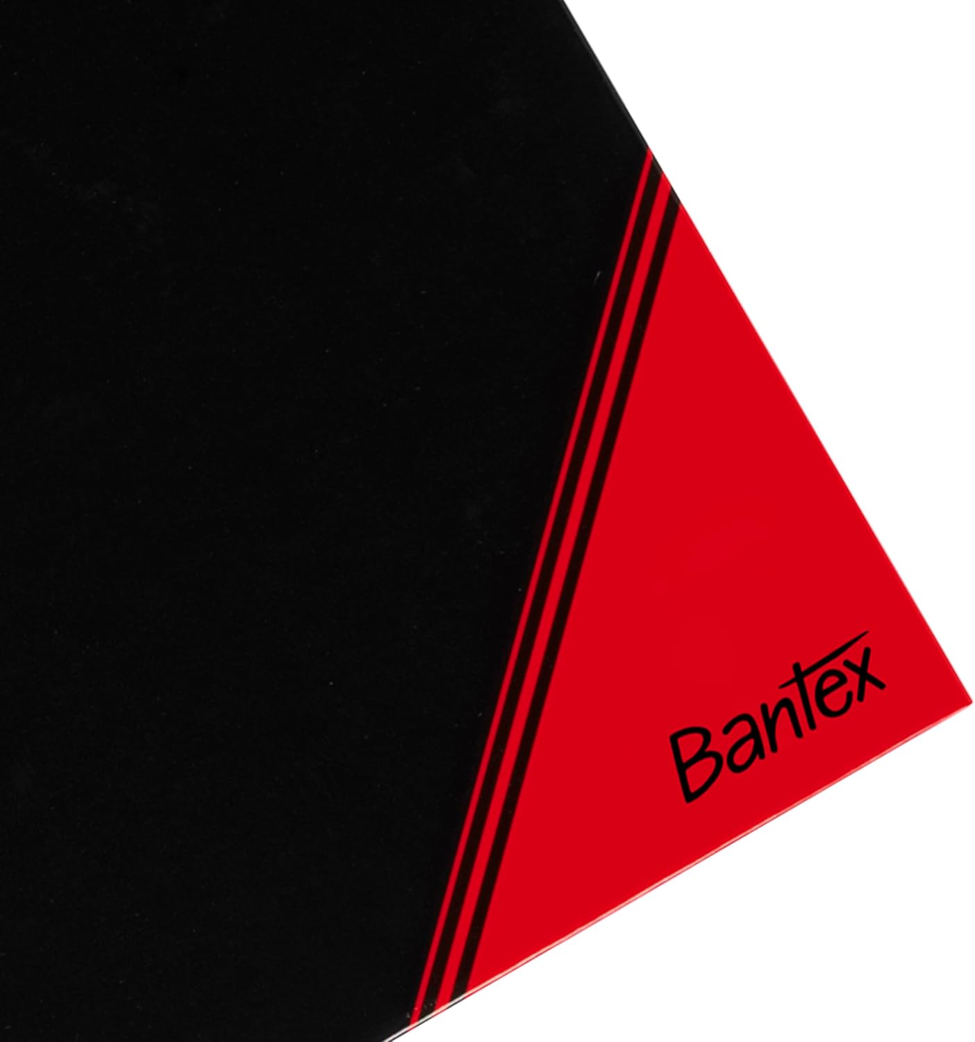 Bantex 3 x A4 Blank Notebook 192 Pages 70gsm Hard Cover Black