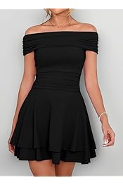 sachin and babi light blue dress Women's Black Off The Shoulder Dresses
