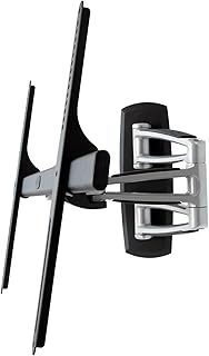Atdec TH-3270-UFM Full Motion Articulated Wall Mount with Smooth Glide Technology for Displays up to 143-Pound, Silver