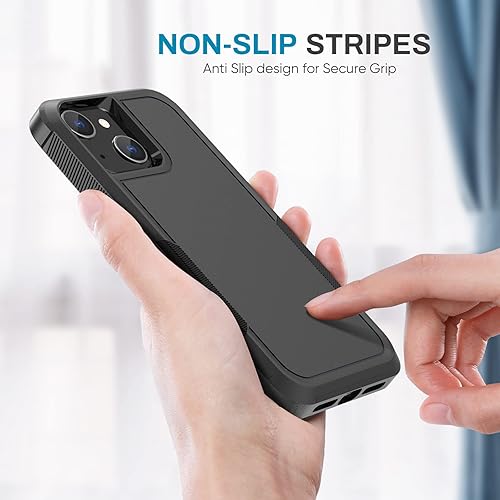 Miniatura 6 de MAXCURY Funda diseñada para iPhone 13 y 14, protección completa, antihuellas, antiarañazos, resistente protección para teléfono Apple iPhone 1413,