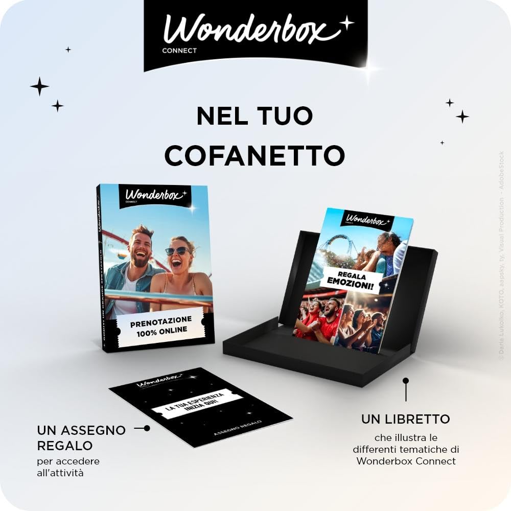 Wonderbox Connect - Cofanetto Regalo - AC Milan Classic - 1 Partita - 2 Biglietti - Valido 27 Mesi