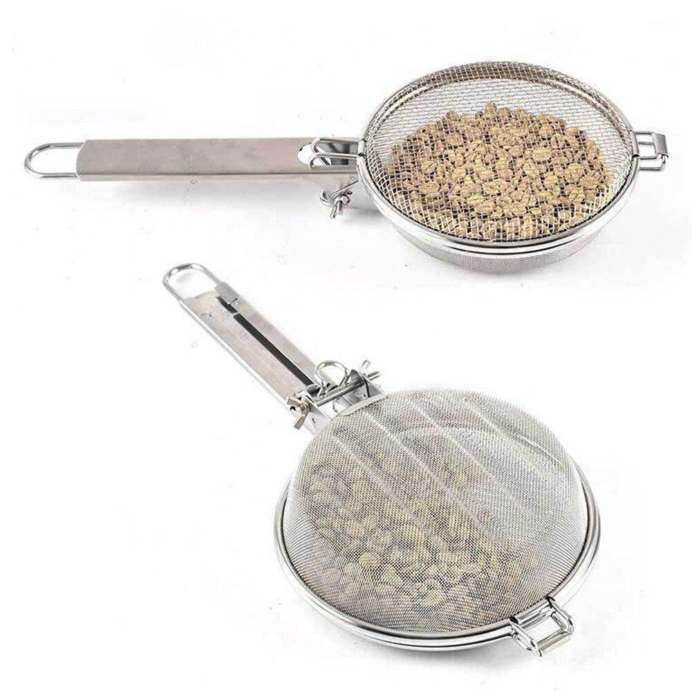 Strumento per Torrefare Chicchi di caffè Tostatore per caffè in Acciaio Inossidabile Padella a Filtro per Chicchi di caffè Portatile Strumento per caffè in con Gocciolatore per Chicchi di
