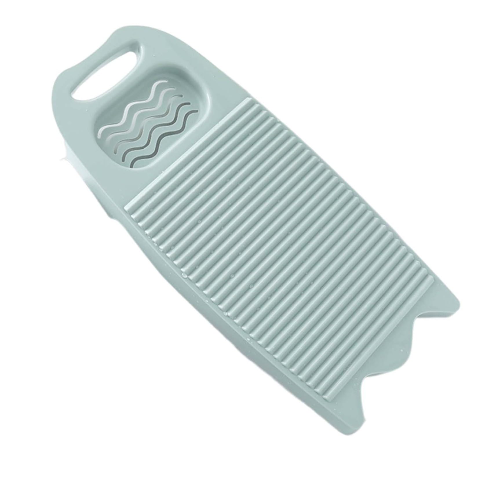 Cieirye Plastic Washboard Laundry Washing Board Hand Washing Clothes Tool for Home School Dormitory Light Blue