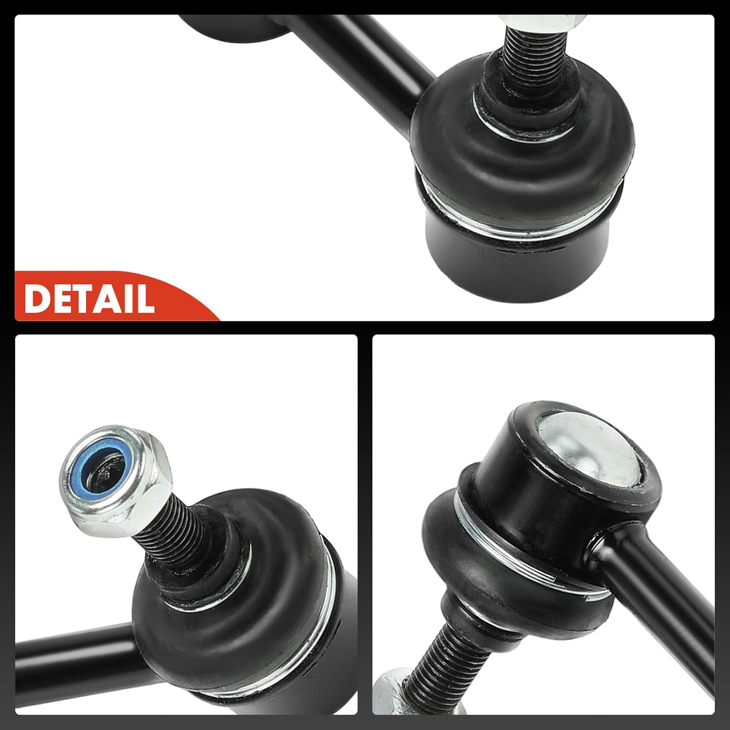 A-Premium 2 x Rear Sway Bar Links Stabilizer Bar Links, Compatible with Nissan Altima 2013-2018, Maxima 2016-2018