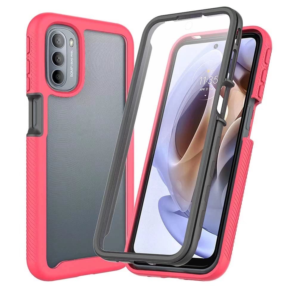 SEAHAI Cover per Motorola Moto E14/Moto G24/Moto G24 Power/Moto G04/Moto G04S, Custodia Protettiva Ultra Sottile ed Elegante in Silicone, Glitter Modelli Colorful Cover Antiurto Case, Farfalla Sogno