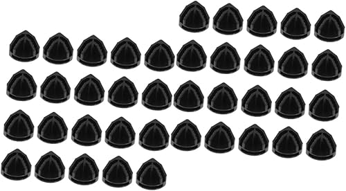 HOMSFOU Conectores de alambre de hebilla de gabinete de combinación de 40 piezas, organizador de armario, organizador de cubo, organizador de