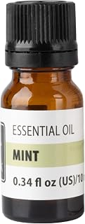 Mint Essential Oil – Cooling Herbal Aroma Oil for Diffusers, Aromatherapy & Home Fragrance – Crisp Refreshing Scent – 0.34 fl oz (10 ml)
