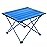 ROCK CLOUD Portable Camping Table Ultralight Aluminum Folding Beach Table Camp for Camping Hiking Backpacking Outdoor Picnic, Blue