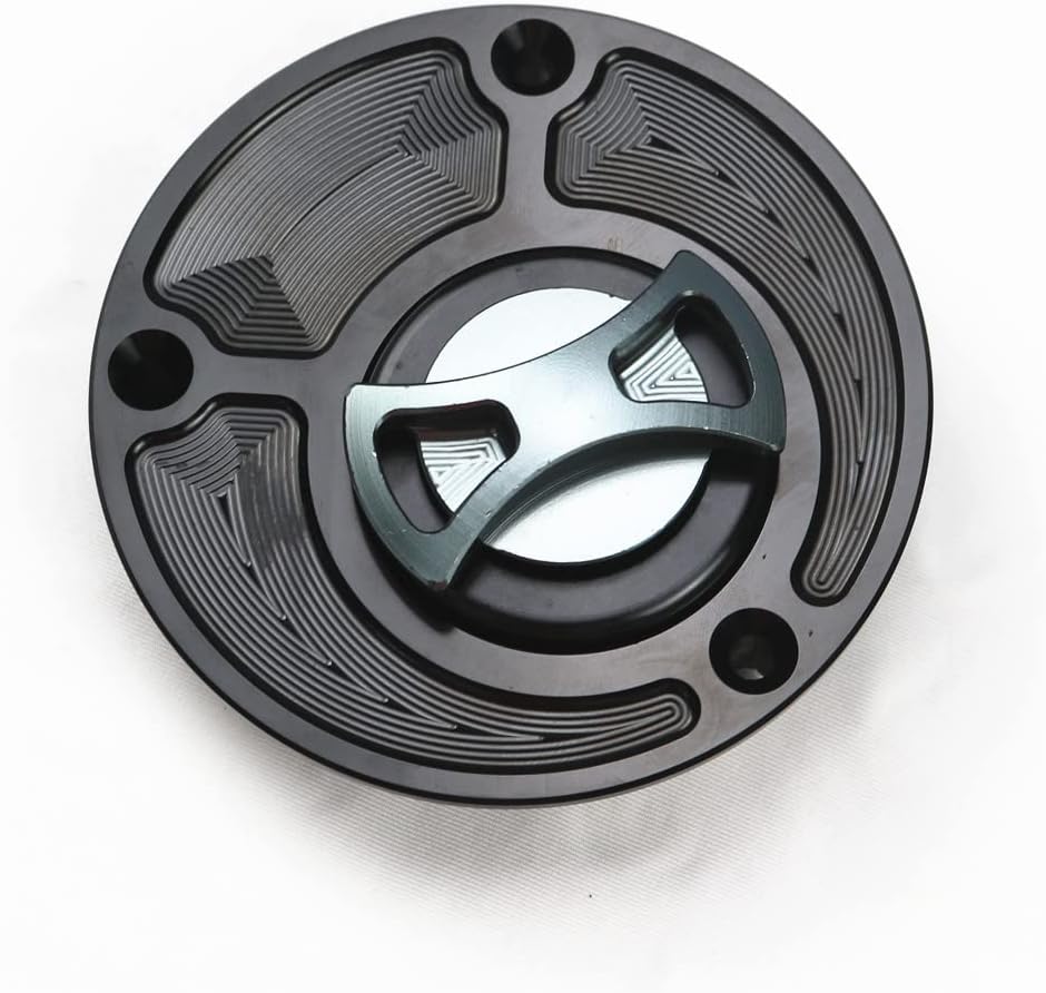 CNC Bow-tie Gas Fuel Tank Cap Cover For Yamaha YZF R6 R1 R25 MT 07 09 FZR1000 FZ1 TT600 V-MAX (Orange)