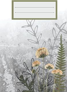 Blank Floral Journal