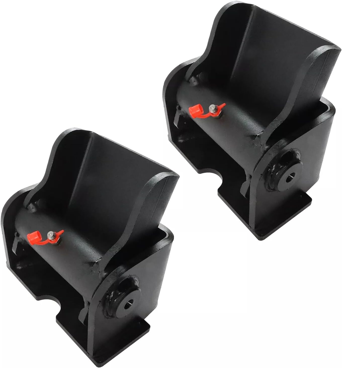 Pair(2) Dump Truck Trailer Heavy Duty Dump Body Hinge Greasable Weld On for Dump Trucks or Dump Trailers