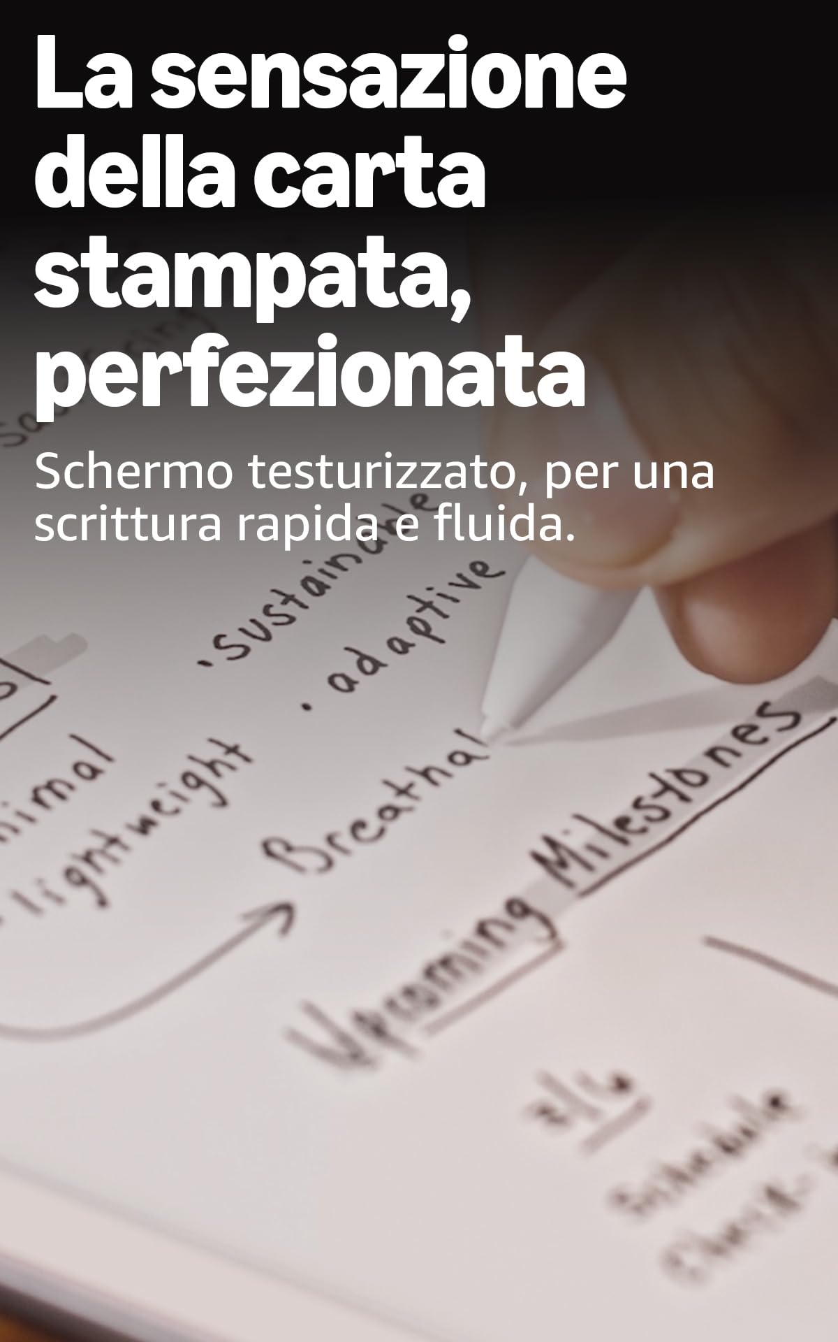 Amazon Kindle Scribe 64 GB (Grafite) + Penna Premium + Custodia | In pelle di prima qualità (Porpora) + USB-C Caricabatterie