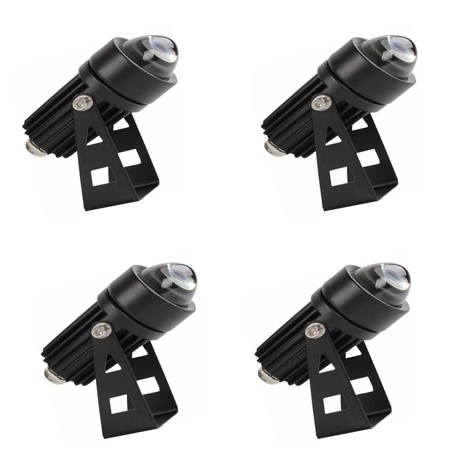 3W/5W Focos LED - Foco De Haz Estrecho Impermeable IP65, Foco De Iluminación Remota para Iluminación De Edificios Al Aire Libre, Foco De Haz LED, Empotrable Al Aire Libre Focos(White,4A-24V)