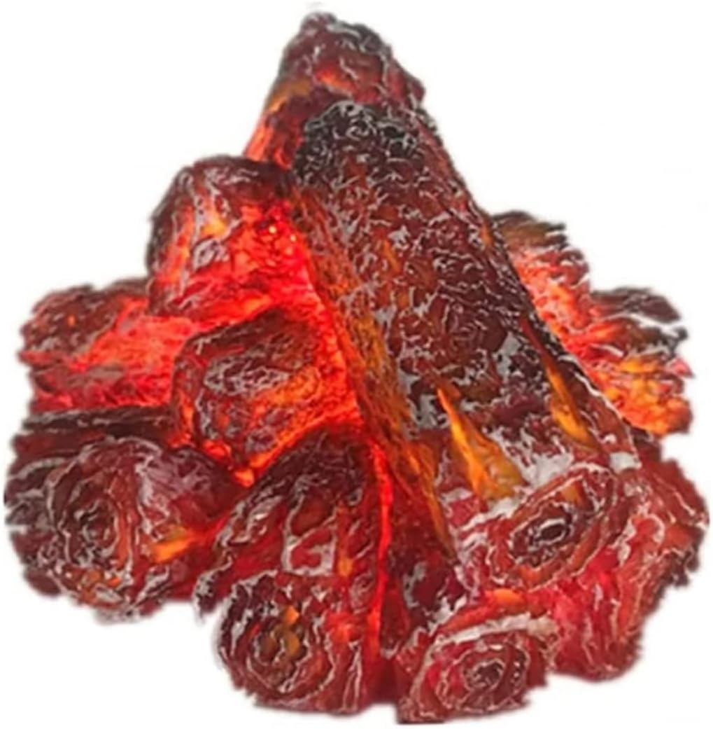 Eaarliyam Fake Fire, Fake Fireplace Realistic Faux