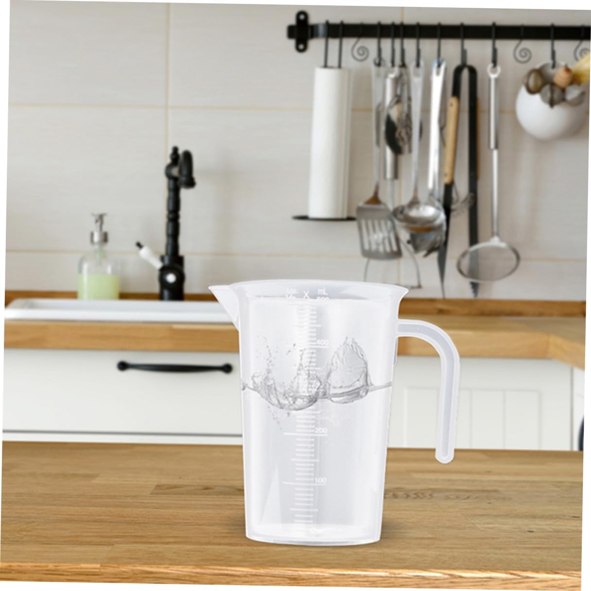 5pcs 500ml Plastic Measuring Cups with Graduations High Temperature Resistant Pp Baking and Kitchen Measuring Jugs for Cooking and Baking