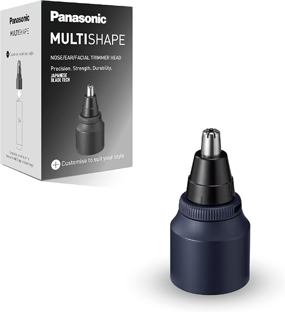 Panasonic Multishape ER-CNT1 nasadka trymera do nosa, uszu i włosów na twarzy, na mokro i sucho