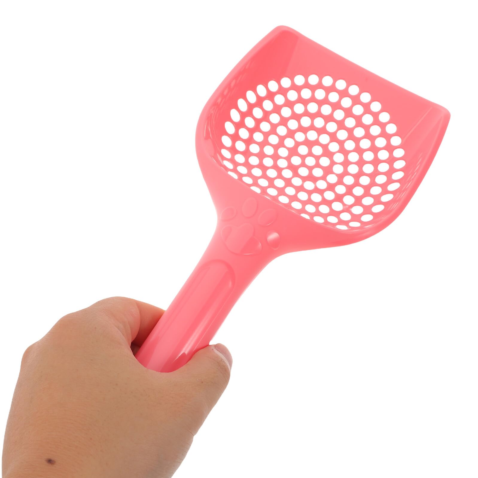 Hohopeti 15 Pezzi Paletta Lettiera Gatti Plastica con Fori Fini per Setaccio Efficiente Scoop Portatile per Pulizia Lettiera Animali Resistente e Adatta Gatti e Cani Rosa Blu Verde